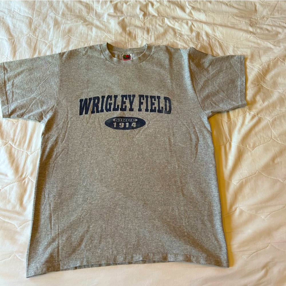 Fruit of the Loom Gray Wrigley Field Tee